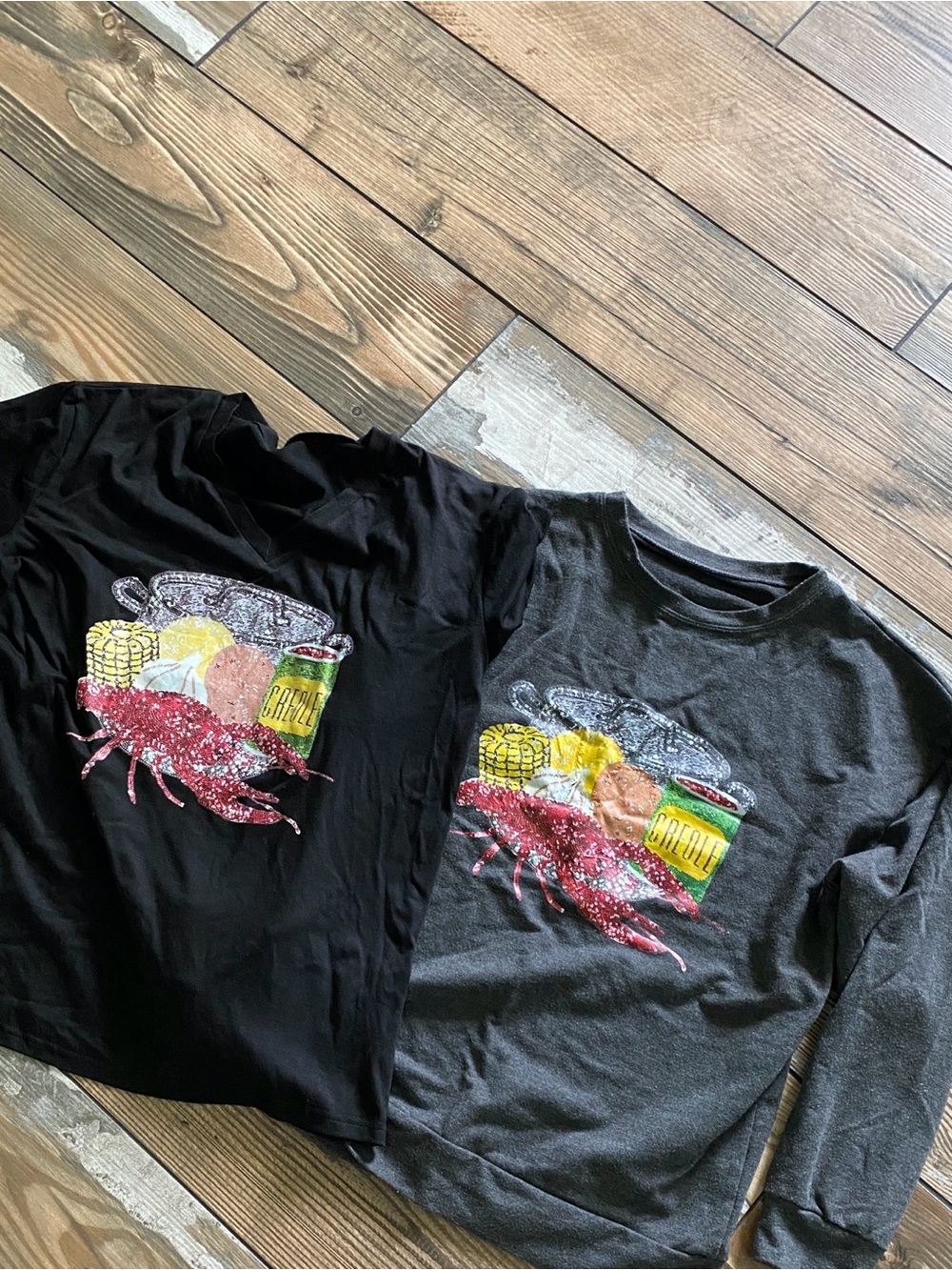 Cajun bundle tee size M